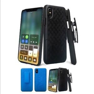 iPhone X holster belt clip case